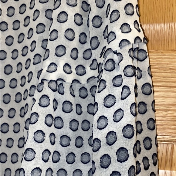 Ann Taylor Polka Dot Blouse - Picture 2 of 10